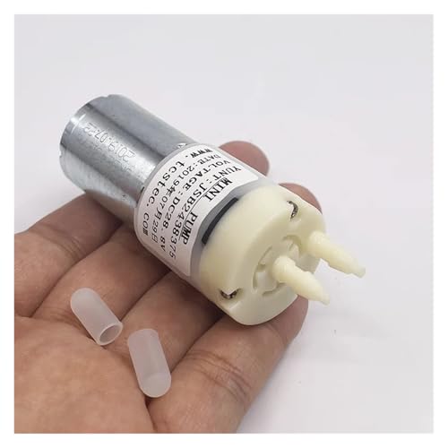HMCOCOOFM JSB2438 370 Air Water Pump DC 24V-30V Small Diaphragm Vacuum Negative Pressure Water Pump von HMCOCOOFM