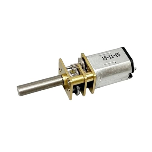 HMCOCOOFM OT-12GAN20 DC 3V 5V 6V Slow Speed N20 Full Metal Gearbox Wheel Gear Electronic Starter Large Torque 3.5mm D-Shaft von HMCOCOOFM