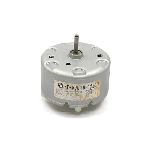 HMCOCOOFM RF-500TB-12560 500 Electronic Starter DC5V 6V 9V 12V 5500RPM 32mm Round Electronic Starter for CD Player Robot von HMCOCOOFM
