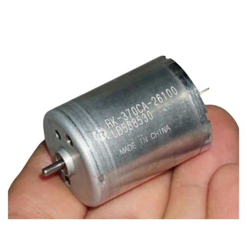 HMCOCOOFM RK-370CA-26100 Mute 24mm Electronic Starter DC3V 5V 6V High Speed Carbon Brush Engine DIY 370 Air von HMCOCOOFM