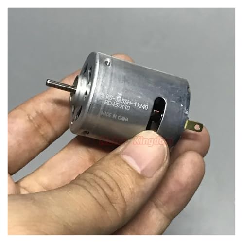 HMCOCOOFM RS-365SH-11240 Electronic Starter DC 6V~24V 12V 6000RPM Large Torque Carbon Brush Electronic Starter 2.3mm 27.5mm von HMCOCOOFM