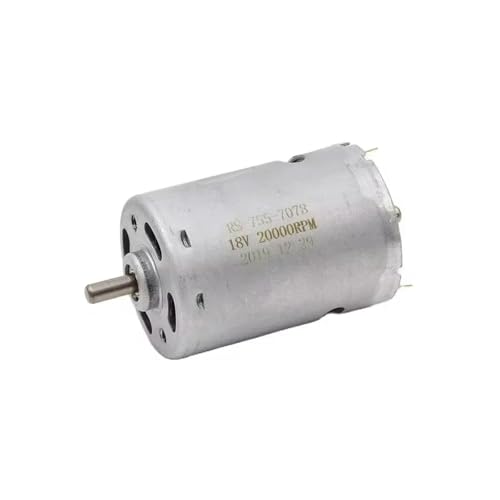 HMCOCOOFM RS-755 Electronic Starter DC 18V 20000RPM High Speed Dual Ball Bearing Engine 5mm Shaft DIY Car Model HMCOCOOFM RS-755 Electronic Starter DC 18V 20000RPM High Speed Dual Ball Bearing Engine 5mm Shaft DIY Car Model von HMCOCOOFM
