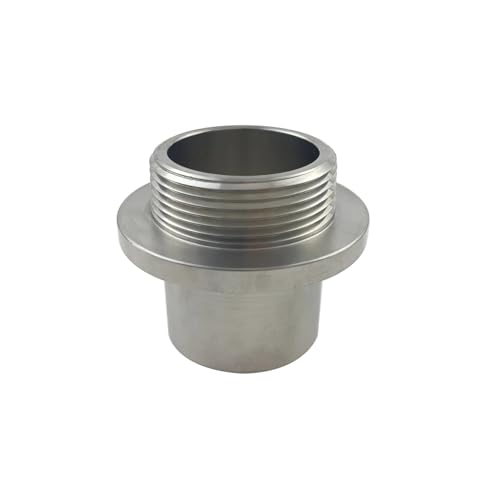 HMCOCOOFM SS304 Stainless Steel 1.5“ OD Weld End to 1.5" Male NPT Connector HMCOCOOFM SS304 Stainless Steel 1.5“ OD Weld End to 1.5" Male NPT Connector von HMCOCOOFM