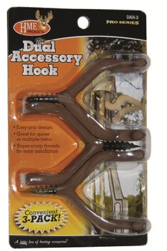 Dual Accessory Hook 3 Pack (Blister) von HME