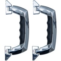 14970-09 Koffergriff 2er Set, 19 x 7,5 cm, silber - HMF 14970-09 Koffergriff 2er Set, 19 x 7,5 cm, silber - HMF von HMF