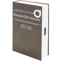 319-19 Buchtresor English Dictionary, Geldversteck, Zahlenschloss, 23,5 x 15,5 x 5,5 cm, Braun - HMF von HMF
