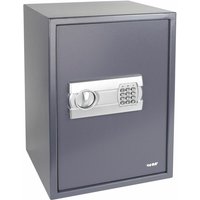 HMF Möbeltresor Elektronikschloss, Safe, 50 x 35 x 31 cm, anthrazit, 4612512 von HMF