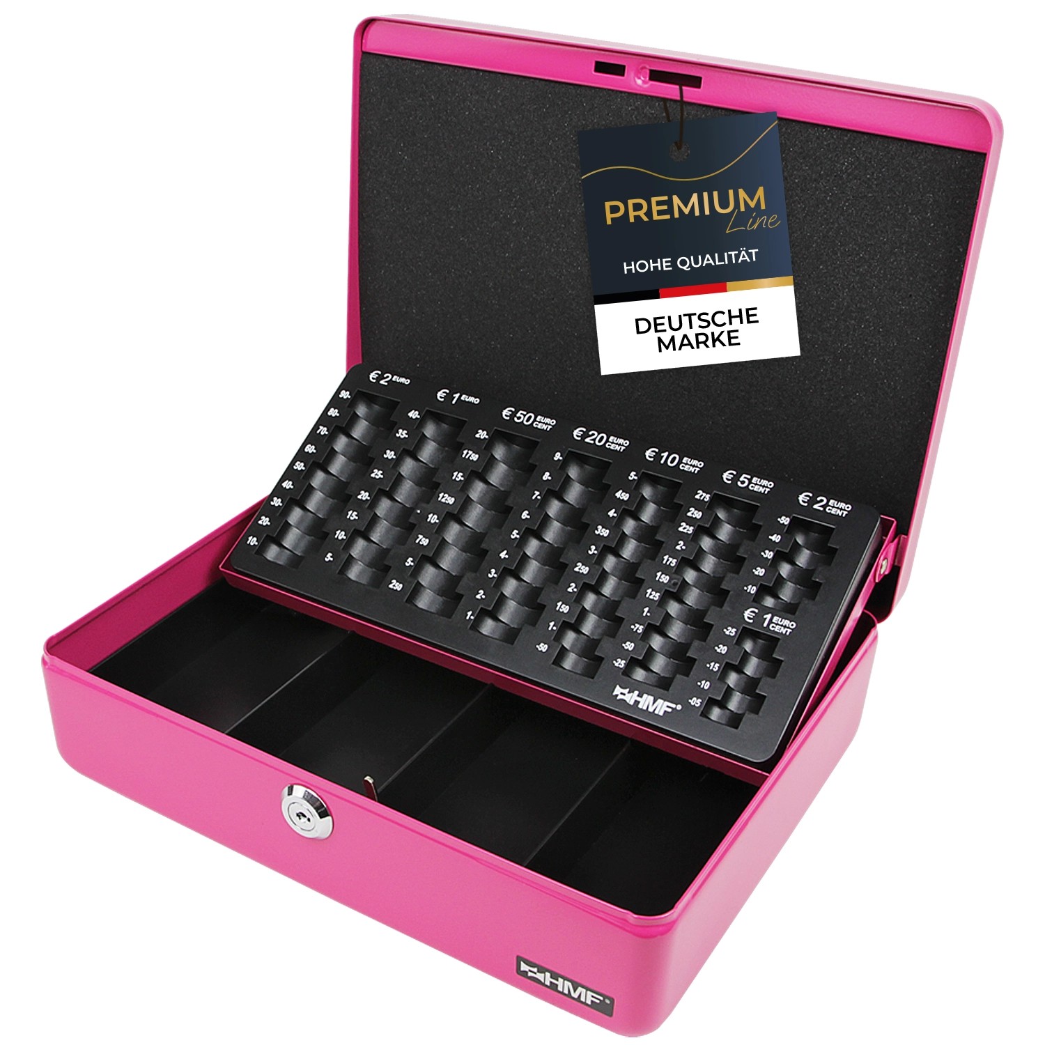 HMF 10015-15 Geldkassette Münzzählbrett 30 x 24 x 9 cm Pink HMF 10015-15 Geldkassette Münzzählbrett 30 x 24 x 9 cm Pink von HMF