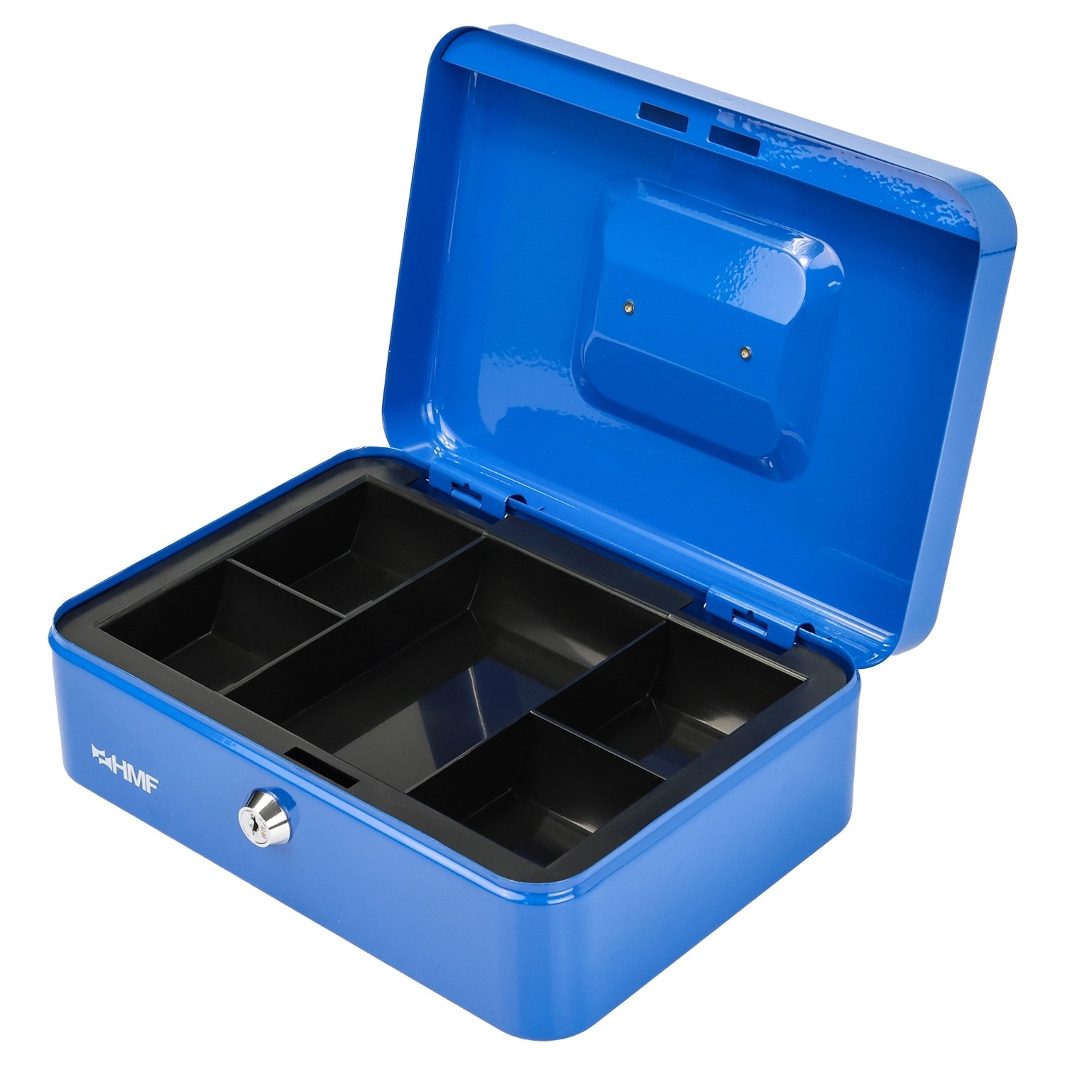 HMF 10125-05 Geldkassette 25 x 18 x 9 cm Blau HMF 10125-05 Geldkassette 25 x 18 x 9 cm Blau von HMF