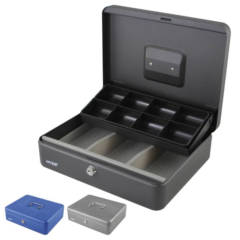 HMF 108-02 Geldkassette Münzzählbrett 30 x 24 x 9 cm Schwarz HMF 108-02 Geldkassette Münzzählbrett 30 x 24 x 9 cm Schwarz von HMF