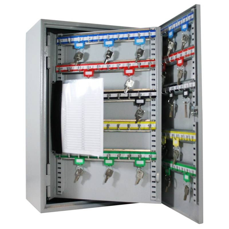 HMF 135300-07 Schlüsselschrank 300 Haken 55 x 38 x 20 cm Lichtgrau HMF 135300-07 Schlüsselschrank 300 Haken 55 x 38 x 20 cm Lichtgrau von HMF