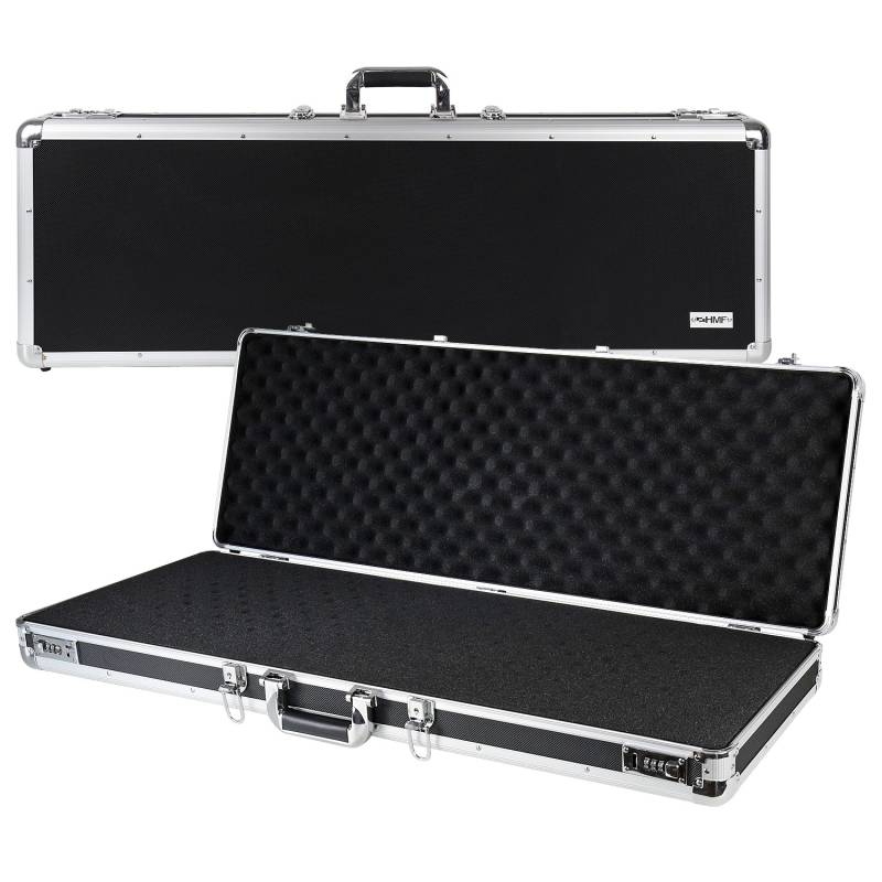 HMF 14404-02 Alu Koffer Rasterschaumstoff 96 x 36 x 12 cm Schwarz HMF 14404-02 Alu Koffer Rasterschaumstoff 96 x 36 x 12 cm Schwarz von HMF