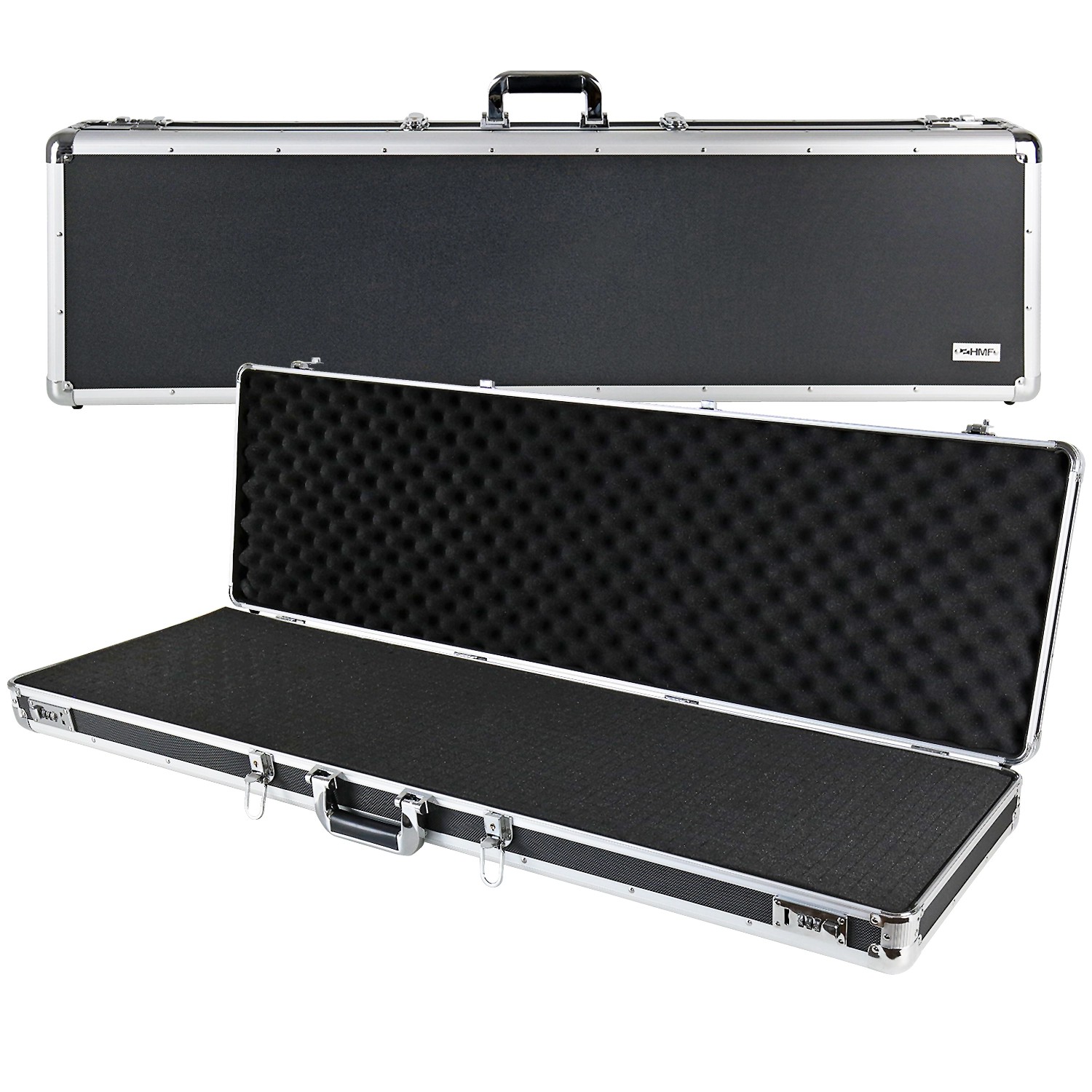 HMF 14405-02 Alu Koffer Rasterschaumstoff 117 x 36 x 12 cm Schwarz HMF 14405-02 Alu Koffer Rasterschaumstoff 117 x 36 x 12 cm Schwarz von HMF