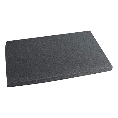 HMF 1456-25 Rasterschaumstoff Würfelschaum | 345 x 550 mm | Double-Size | Koffereinlage | Tabletop | Höhe: 25 mm von HMF