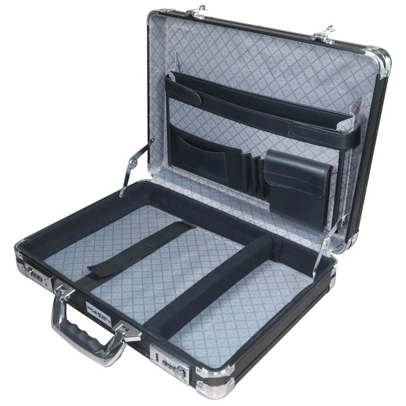 HMF 14651-02 Alu Aktenkoffer Herren Zahlenschloss 45 x 33 x 11 cm Schwarz HMF 14651-02 Alu Aktenkoffer Herren Zahlenschloss 45 x 33 x 11 cm Schwarz von HMF