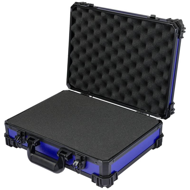 HMF 15502-05 Transportkoffer Rasterschaumstoff Universalkoffer 39 x 29 x 12 cm Blau HMF 15502-05 Transportkoffer Rasterschaumstoff Universalkoffer 39 x 29 x 12 cm Blau von HMF