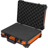 HMF 15502-18 Transportkoffer mit Rasterschaumstoff, Universalkoffer, 39 x 29 x 12 cm, Orange HMF 15502-18 Transportkoffer mit Rasterschaumstoff, Universalkoffer, 39 x 29 x 12 cm, Orange von HMF