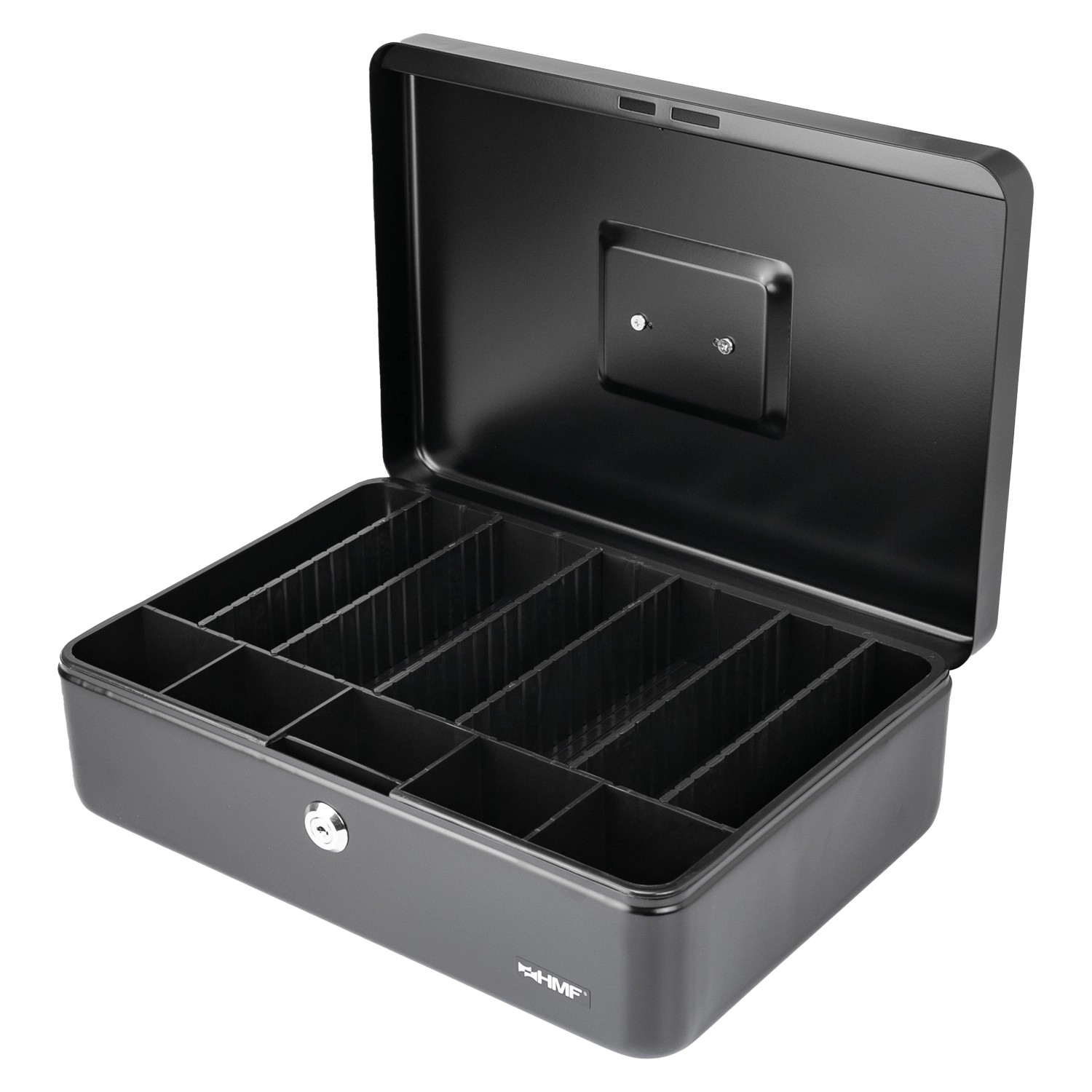 HMF 22036-02 Geldkassette Individueller Facheinteilung 36 x 25 x 11 cm Schwarz HMF 22036-02 Geldkassette Individueller Facheinteilung 36 x 25 x 11 cm Schwarz von HMF