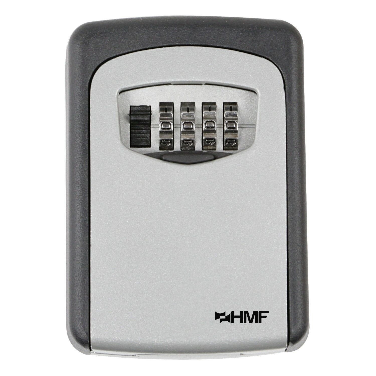 HMF 326-02 Schlüsseltresor 4-Stelligem Zahlencode Schlüsselbox 12 x 9 x 4 cm Grau HMF 326-02 Schlüsseltresor 4-Stelligem Zahlencode Schlüsselbox 12 x 9 x 4 cm Grau von HMF