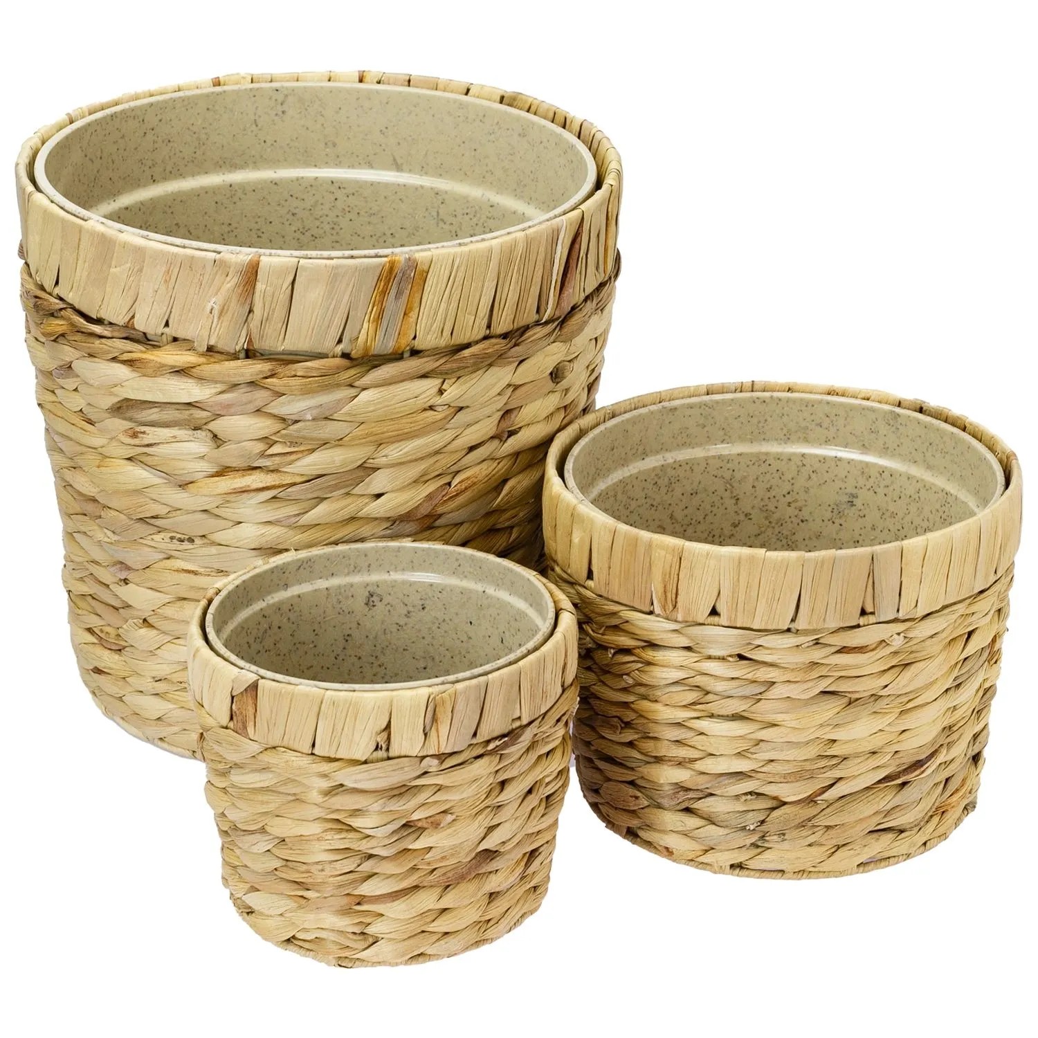 HMF 37280-14CM+19CM+25CM Innovativer Blumentopf Wasserhyazinthe Pflanztopf Rund 3 Größen HMF 37280-14CM+19CM+25CM Innovativer Blumentopf Wasserhyazinthe Pflanztopf Rund 3 Größen von HMF