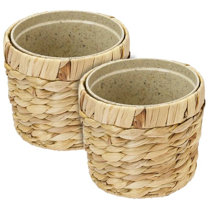 HMF 37280-14CM-S2 Innovativer Blumentopf Wasserhyazinthe Pflanztopf Rund 14 cm Durchmesser 2er Set HMF 37280-14CM-S2 Innovativer Blumentopf Wasserhyazinthe Pflanztopf Rund 14 cm Durchmesser 2er Set von HMF