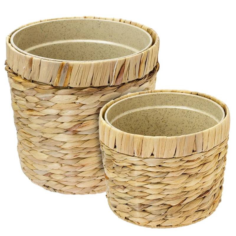 HMF 37280-19CM+25CM Innovativer Blumentopf Wasserhyazinthe Pflanztopf Rund 2 Größen HMF 37280-19CM+25CM Innovativer Blumentopf Wasserhyazinthe Pflanztopf Rund 2 Größen von HMF