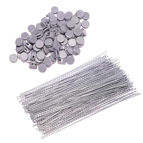 HMF 45200-100 Plomben 8 mm + 100 Plombendrähte 100 mm von HMF