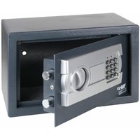 HMF - Möbeltresor Elektronikschloss, Safe, 35 x 25 x 25 cm, anthrazit, 4612212 von HMF