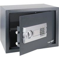 HMF - 4612312 Möbeltresor Elektronikschloss, 38 x 30 x 30 cm, Anthrazit von HMF