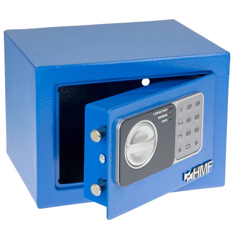 HMF 46126-05 Möbeltresor Elektronikschloss 23 x 17 x 17 cm Blau HMF 46126-05 Möbeltresor Elektronikschloss 23 x 17 x 17 cm Blau von HMF