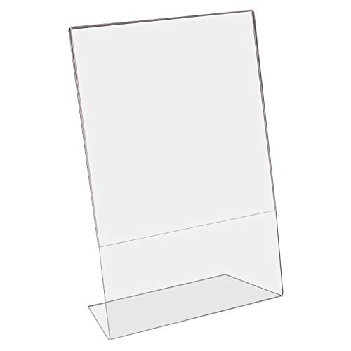 HMF 46954 Acryl Tischaufsteller schräg | DIN A4 Hoch- und Querformat | Glasklar HMF 46954 Acryl Tischaufsteller schräg | DIN A4 Hoch- und Querformat | Glasklar von HMF