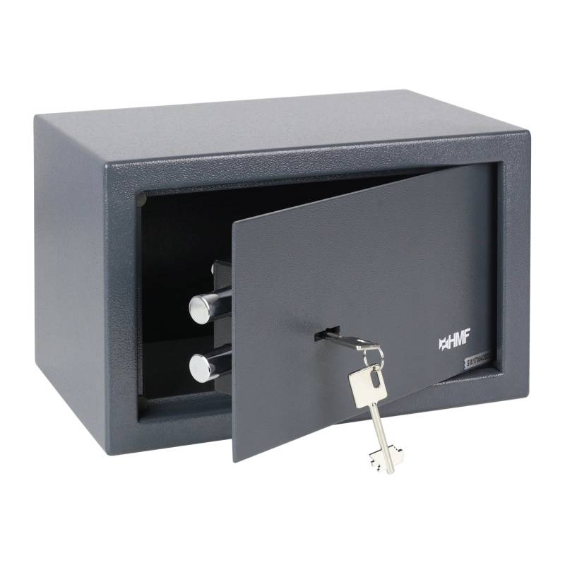 HMF 49200-11 Safe Tresor Schlüssel Möbeltresor 31 x 20 x 20 cm Anthrazit von HMF