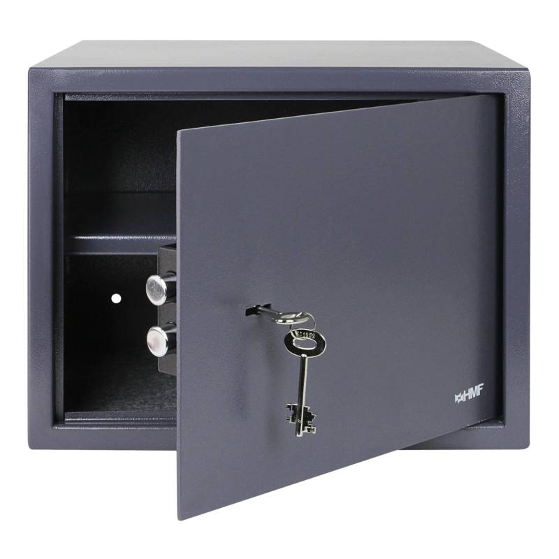 HMF 49203-11 Safe Tresor Schlüssel Möbeltresor 38 x 30 x 30 cm Anthrazit HMF 49203-11 Safe Tresor Schlüssel Möbeltresor 38 x 30 x 30 cm Anthrazit von HMF