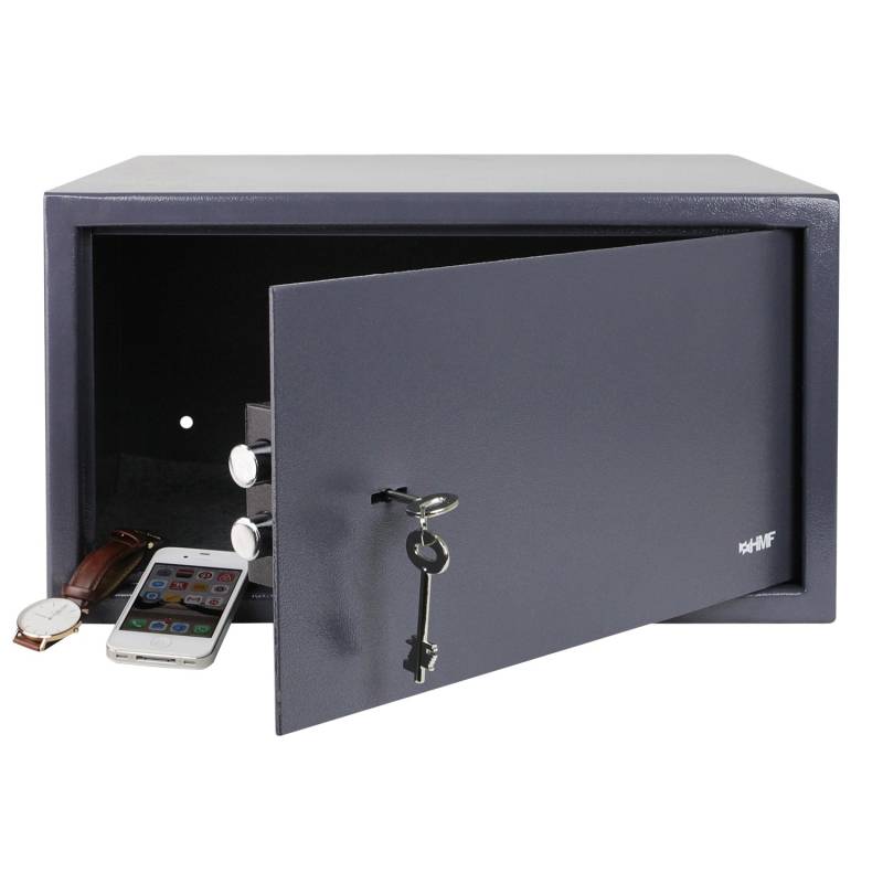 HMF 49204-11 Safe Tresor Schlüssel Möbeltresor Laptop Ordner 45 x 25 x 36 cm Anthrazit HMF 49204-11 Safe Tresor Schlüssel Möbeltresor Laptop Ordner 45 x 25 x 36 cm Anthrazit von HMF
