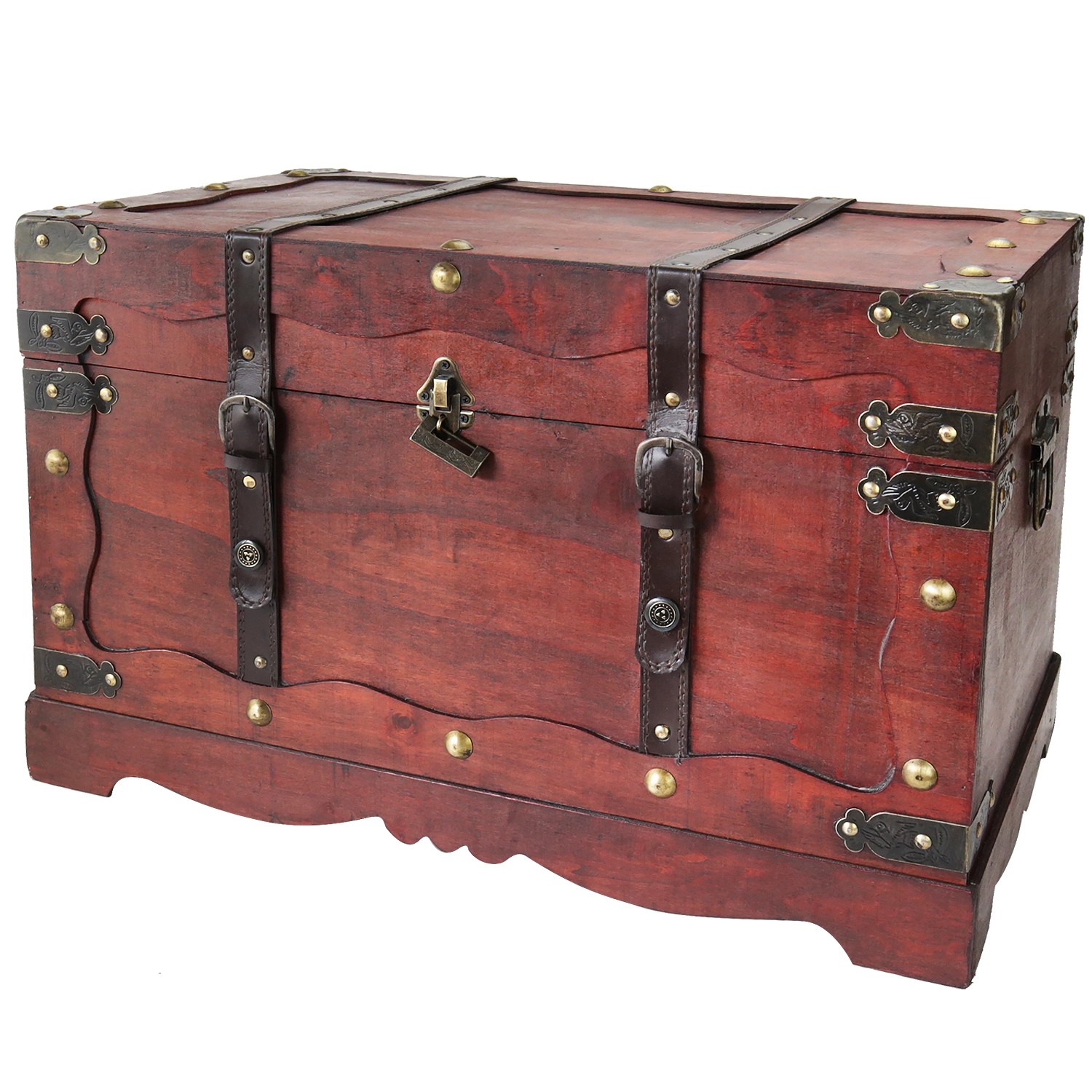 HMF 6400-160 Schatztruhe Holz Schloss 60 x 35 x 38 cm Frankreich HMF 6400-160 Schatztruhe Holz Schloss 60 x 35 x 38 cm Frankreich von HMF