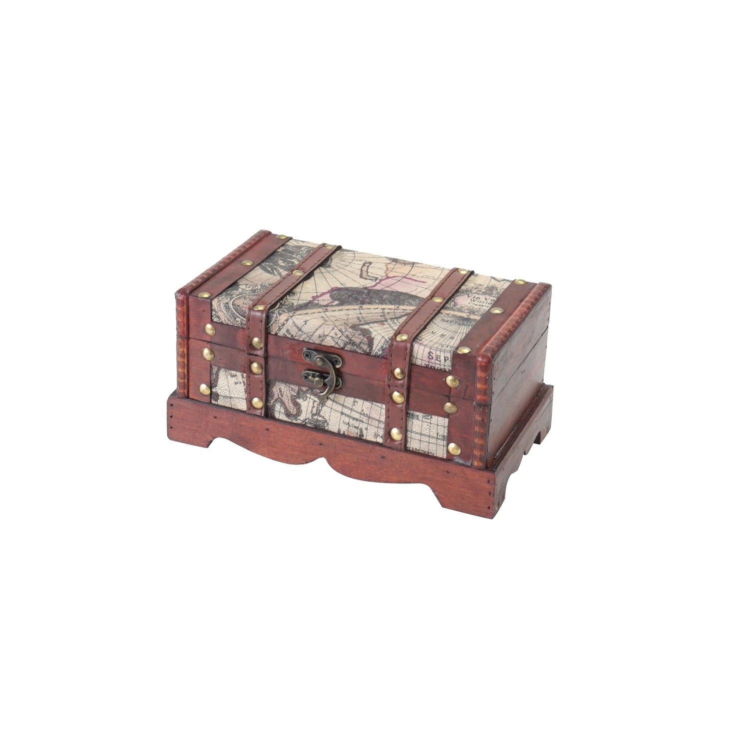 HMF 6408-123 Schatztruhe Holz 23 x 13 x 11 cm Amerika HMF 6408-123 Schatztruhe Holz 23 x 13 x 11 cm Amerika von HMF