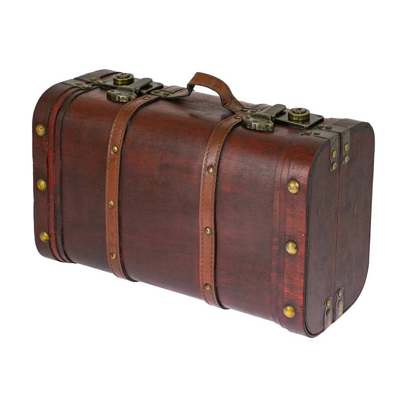 HMF 6412-140 Schatztruhe Holz Vintage Koffer 40 x 23 x 16 cm Peru HMF 6412-140 Schatztruhe Holz Vintage Koffer 40 x 23 x 16 cm Peru von HMF