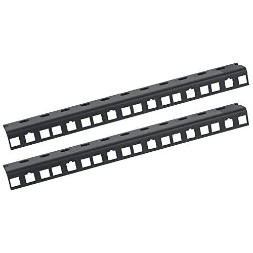 HMF 66806-02 Rackschiene für Serverschrank | 2 Stück | 10 Zoll | 6 HE | Schwarz HMF 66806-02 Rackschiene für Serverschrank | 2 Stück | 10 Zoll | 6 HE | Schwarz von HMF