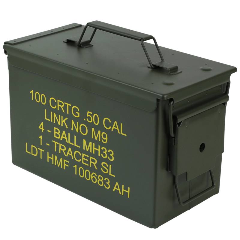 HMF 70011 Munitionskoffer US Ammo Box Metallkiste 30 x 19 x 16 cm Grün HMF 70011 Munitionskoffer US Ammo Box Metallkiste 30 x 19 x 16 cm Grün von HMF