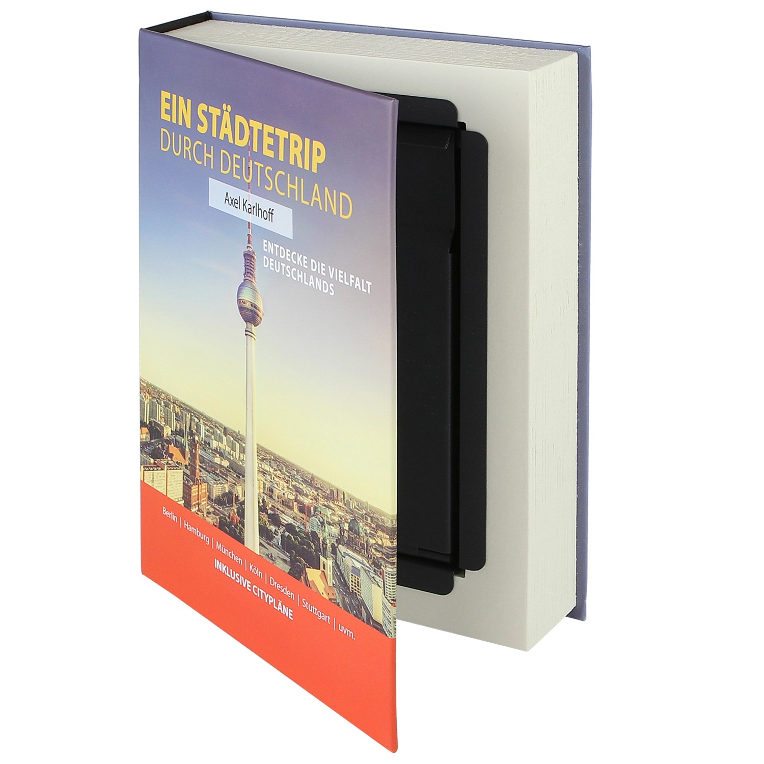 HMF 80915 Buchtresor Geldkassette Papierseiten 23 x 15 x 4 cm Deutschland HMF 80915 Buchtresor Geldkassette Papierseiten 23 x 15 x 4 cm Deutschland von HMF