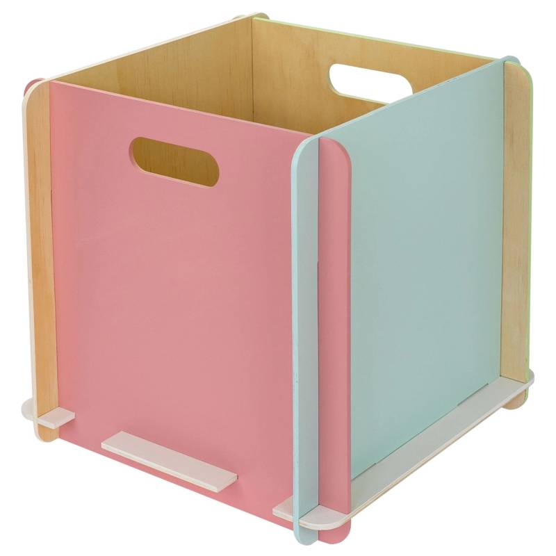HMF Aufbewahrungsbox  3740 Holz zum Zusammenstecken 32cm in Mehrfarbig von HMF