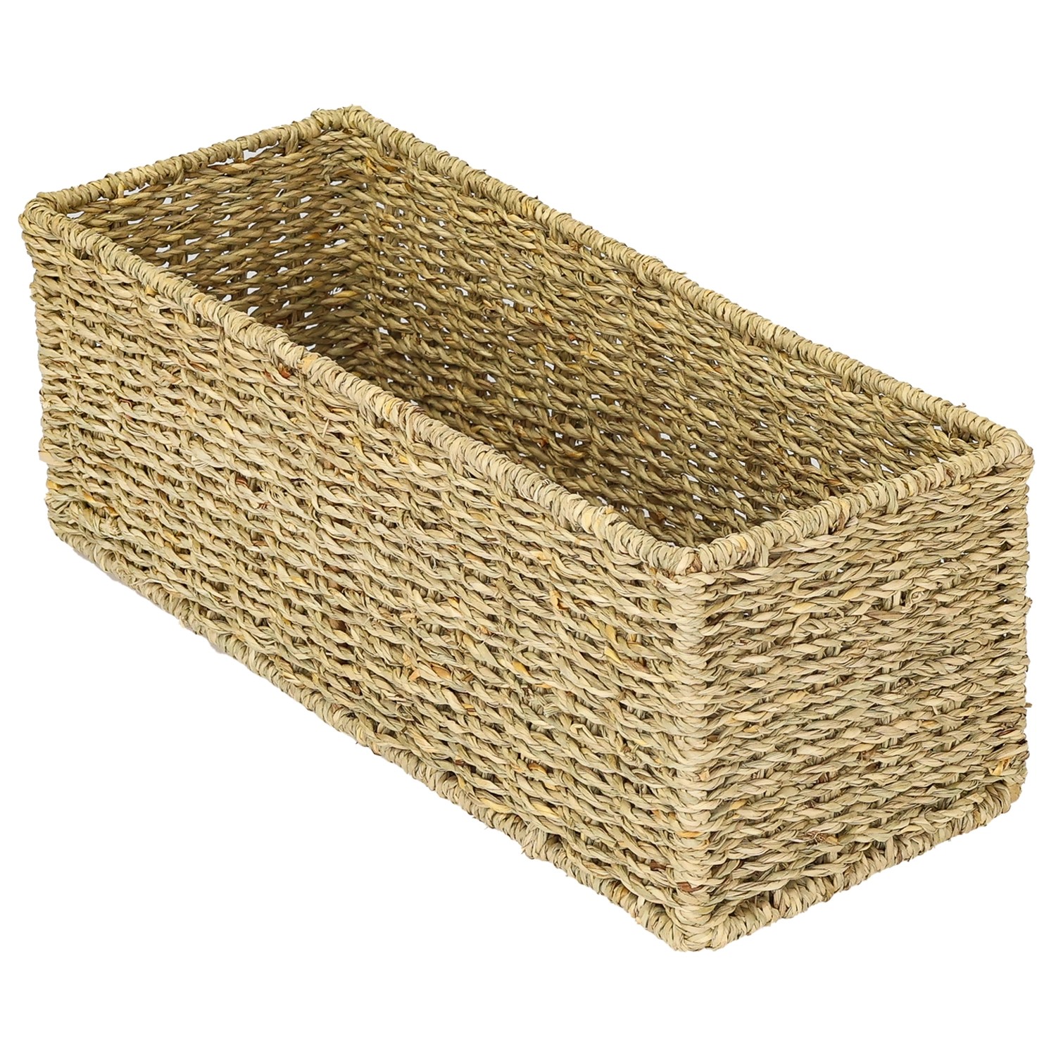 HMF Aufbewahrungskorb Badezimmer Korb Geflochten Seegras 38 x 15 x 14 cm HMF Aufbewahrungskorb Badezimmer Korb Geflochten Seegras 38 x 15 x 14 cm von HMF