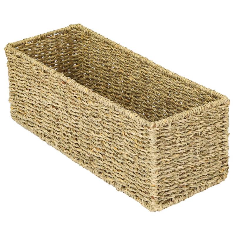 HMF Aufbewahrungskorb Badezimmer Korb Geflochten Seegras 38 x 15 x 14 cm HMF Aufbewahrungskorb Badezimmer Korb Geflochten Seegras 38 x 15 x 14 cm von HMF
