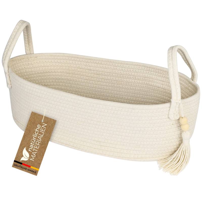 HMF Aufbewahrungskorb Badezimmer Korb Toilettenpapier Baumwolle 38 x 15 x 14 cm HMF Aufbewahrungskorb Badezimmer Korb Toilettenpapier Baumwolle 38 x 15 x 14 cm von HMF