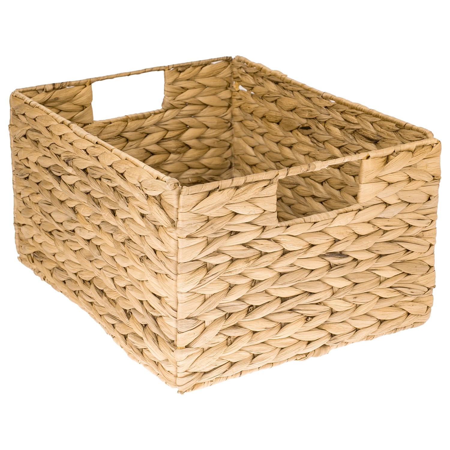 HMF Aufbewahrungskorb Faltbarer Korb Geflochten Wasserhyazinthe Seegras 36 x 28 x 20 cm HMF Aufbewahrungskorb Faltbarer Korb Geflochten Wasserhyazinthe Seegras 36 x 28 x 20 cm von HMF