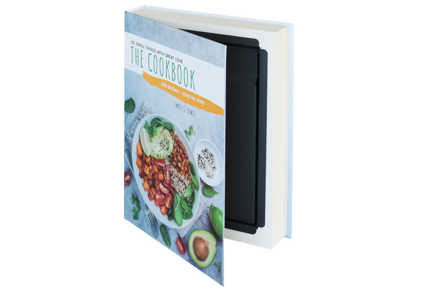 HMF Buchtresor getarnter Buchsafe für zuhause, innovatives Geheimversteck für Wertsachen, 26,5 x 19 x 4,2 cm HMF Buchtresor getarnter Buchsafe für zuhause, innovatives Geheimversteck für Wertsachen, 26,5 x 19 x 4,2 cm von HMF