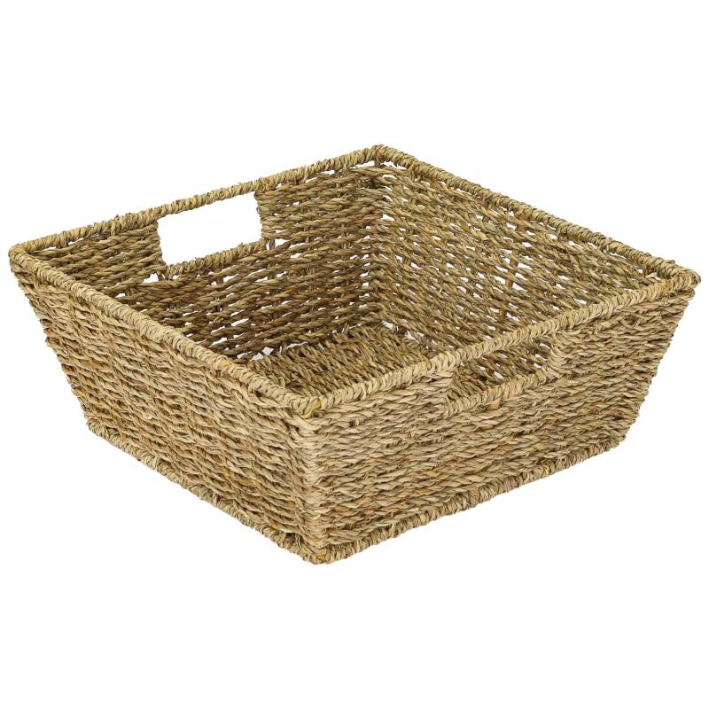 HMF Geschenkkorb Leer Aufbewahrungskorb Geflochten Seegras RechtEckig 30 x 30 x 12 cm HMF Geschenkkorb Leer Aufbewahrungskorb Geflochten Seegras RechtEckig 30 x 30 x 12 cm von HMF