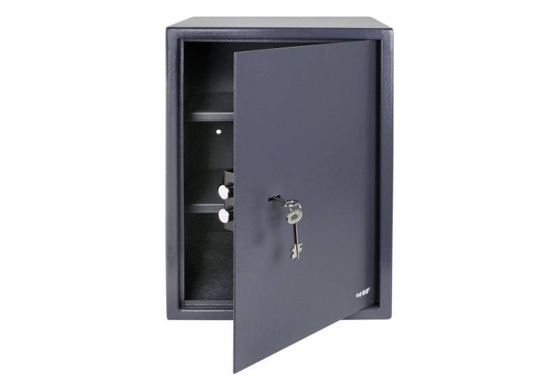 HMF Möbeltresor Robuster Tresor aus Stahl, Schließfach mit Doppelbartschloss, 50 x 35 x 31 cm, anthrazit HMF Möbeltresor Robuster Tresor aus Stahl, Schließfach mit Doppelbartschloss, 50 x 35 x 31 cm, anthrazit von HMF