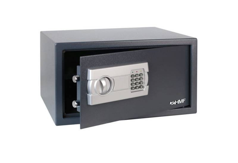 HMF Möbeltresor Tresor passend für 15 Zoll Laptop und Ordner, Laptopsafe Safe, 45 x 25 x 36,5 cm von HMF