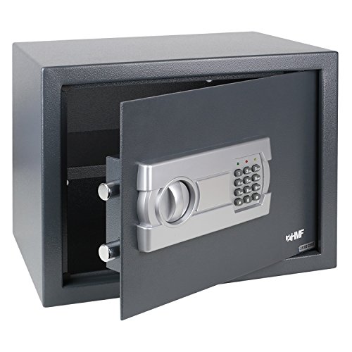 HMF Tresor Safe Möbeltresor Elektronikschloss 380 x 300 x 300 mm von HMF